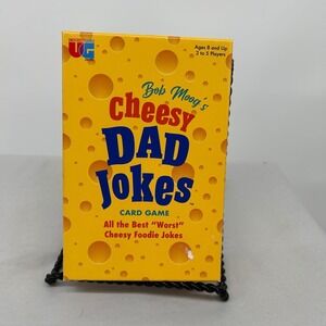 University Games Bob Moogs Cheesy Dad Jokes Card Game Ages 8 Up 2‎ 5 Players